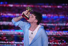 Sanremo muzikos festivalį laimėjo Olly