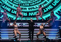 Pitbull koncerto Dariaus ir Girėno stadione Kaune akimirka