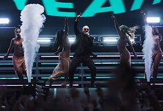 Pitbull koncerto Dariaus ir Girėno stadione Kaune akimirka