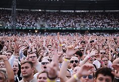 Pitbull koncerto Dariaus ir Girėno stadione Kaune akimirka