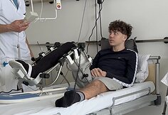 Sunkią avariją patyręs Adrianas