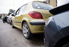 Žirmūnuose susidūrė keturi automobiliai