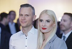 Kristina Ivanova su draugu Andriumi