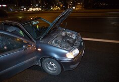 Naktinis policijos reidas Vilniaus mieste