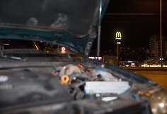 Naktinis policijos reidas Vilniaus mieste