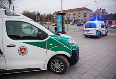 Vilniuje peiliu sužalotas žmogus