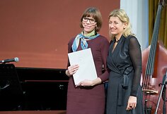 Kultūros ministrė Liana Ruokytė-Jonsson įteikė Kultūros ministerijos premijas