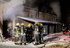 Vilniuje degė vienaauk&scaron;tis mūrinis pastatas