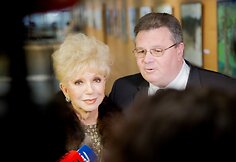 Ruta Lee susitiko su Užsienio reikalų ministru Linu Linkevičiumi