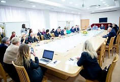 Seimo socialdemokratų darbo frakcijos posėdis į kurį buvo pakviestas Rokas Masiulis