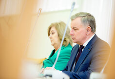 Seimo socialdemokratų darbo frakcijos posėdis į kurį buvo pakviestas Rokas Masiulis