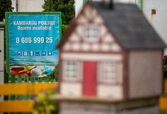 Šalti ir lietingi orai baido Palangos poilsiautojus
