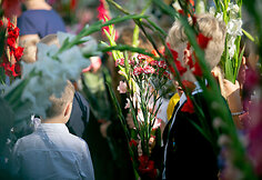 Prezidentas Gitanas Nausėda dalyvavo mokslo ir žinių dienos &scaron;ventėje Vilniaus Jono Basanavičiaus progimnazijoje