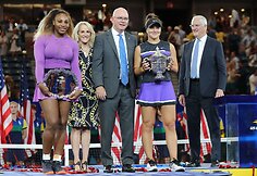 &bdquo;US Open&ldquo; moterų finalo apdovanojimų ceremonija