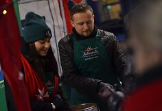 Mantas Katleris su drauge Aiste Kaba&scaron;inskaite