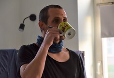 Karolis, Caritas Laikinųjų namų gyventojas