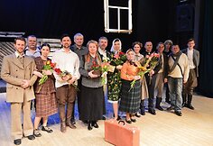 Ry&scaron;kiausia nacionalinės dramaturgijos interpretacija &ndash; Anyk&scaron;čių kultūros centro teatro spektaklis&bdquo;Prieblandoje&ldquo;