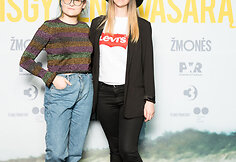 Filmo &bdquo;I&scaron;gyventi vasarą&ldquo; pristatymo svečiai