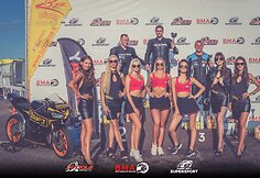 B1000 Klasės prizininkai Vitalijus Parakininkas, Vadimas Dementėjus, Marius Blažys