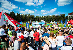 Sekmadienį finišavo tris dienas Lietuvos sostinės centre - Lukiškių aikštėje - vykęs jau aštuntasis Vilniaus sporto festivalis.
