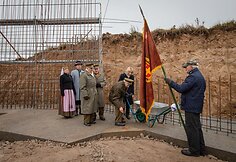 Kryžkalnio memorialo statybos pradžios ceremonija