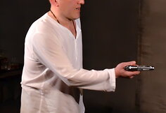 Scena i&scaron; spektaklio &bdquo;Dupletas&ldquo;
