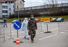 Koronaviruso patikros punktas