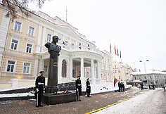 1918 m. vasario 16-osios Nepriklausomybės Akto Signatarų pagerbimas 