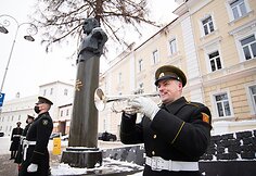 1918 m. vasario 16-osios Nepriklausomybės Akto Signatarų pagerbimas 