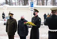 1918 m. vasario 16-osios Nepriklausomybės Akto Signatarų pagerbimas 