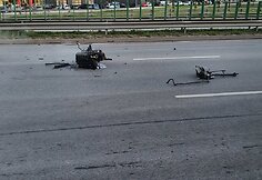 Vilniuje automobilis rėžėsi į atitvarus