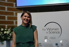 G.Motuzaitė Matuzevičiūtė „Loreal moterys moksle“ apdovanojimų metu