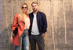 Haute couture kilimų kolekcijos pristatymo akimirka