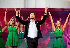 Grupės &bdquo;Džentelmenai&ldquo; koncerto akimirka