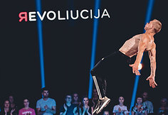 Projekto &bdquo;&Scaron;okių revoliucija&ldquo; akimirka