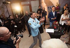 Žilvino Grigaičio gimtadienio akimirka