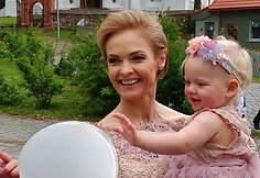 Kristina Zmailaitė su dukra Elžbieta