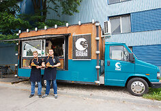 &bdquo;Gorilla Burgers&ldquo; savininkai Paulius ir Rokas