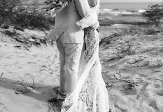 Viktorijos &Scaron;aulytės ir Juliaus Mockos vestuvių akimirka