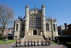 Princo Philipo laidotuvių akimirka