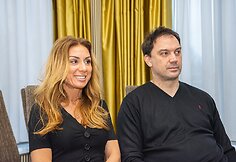 Nenadas Čanakas su Jovana Čanak