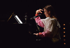 Gabrielės Vilkickytės koncerto akimirka