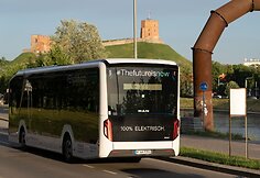Elektrinis MAN Lion&lsquo;s City E 12 autobusas pristatytas ir Lietuvoje