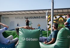 Į &bdquo;Barrington events&ldquo; organizuotą saugaus eismo renginį atvyko ir policija: &bdquo;Bijoti mūsų nereikia&ldquo;