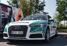 Į &bdquo;Barrington events&ldquo; organizuotą saugaus eismo renginį atvyko ir policija: &bdquo;Bijoti mūsų nereikia&ldquo;