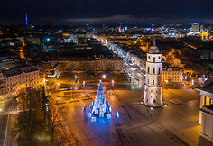Vilnius' Christmas tree 2020