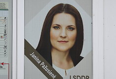 LSDDP politinė reklama &Scaron;irvintose