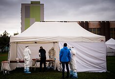 Slovakijoje vyksta visuotinis gyventojų tyrimas dėl koronaviruso