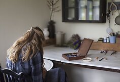 Kristina Kinderienė studijoje.