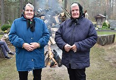 Vėlinių laužai Margionyse